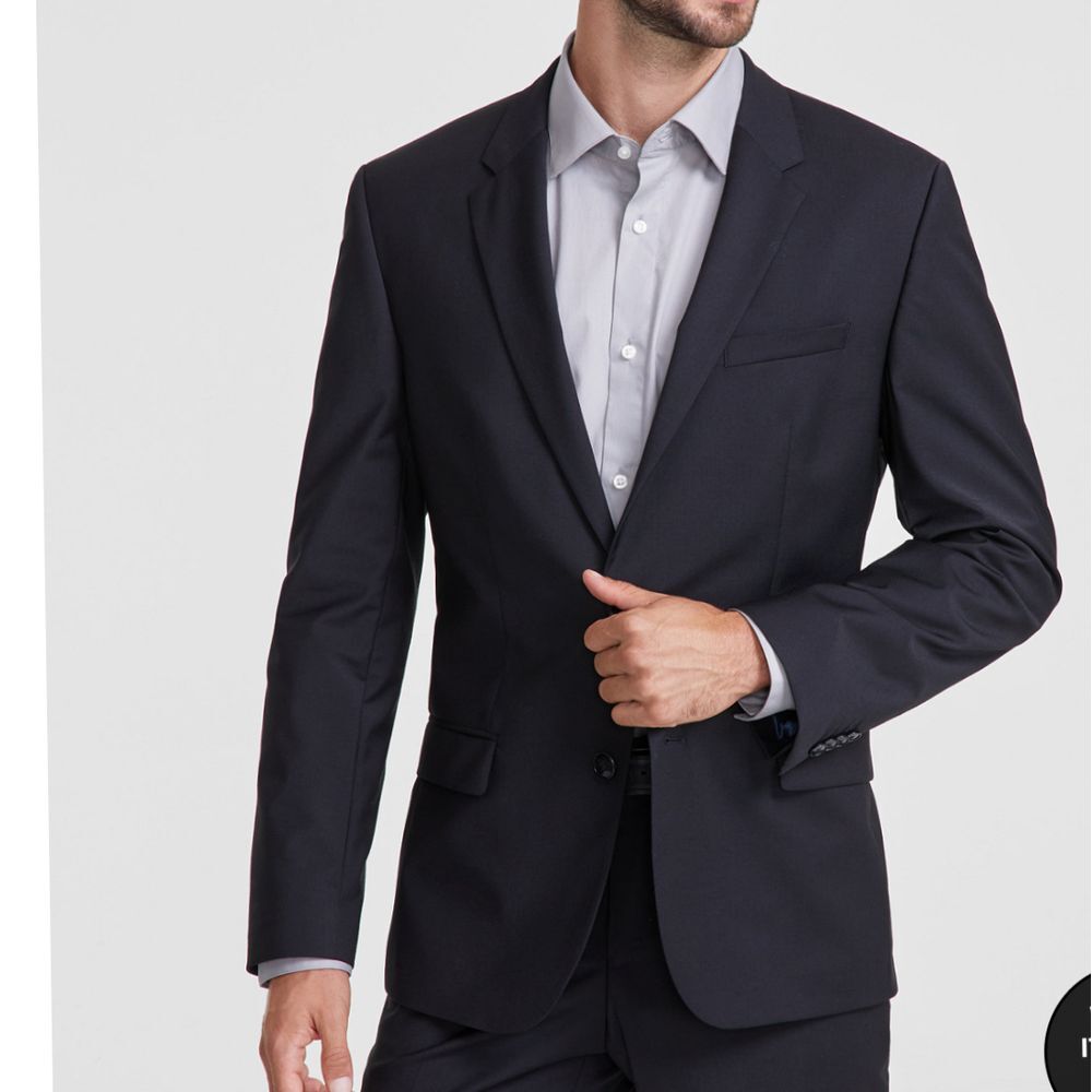 Hugo Boss NWT Men's Black Suit Jacket Performance 40L Regular Fit JeffreyM204